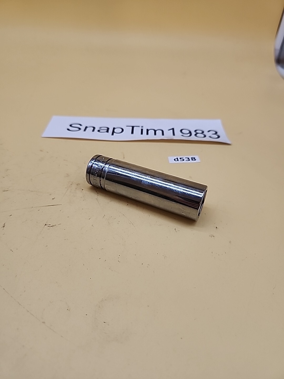 Snap-on Tools TS221 11/16″ SAE Flank Drive Deep Socket 1/2″ Drive 6 pt USA