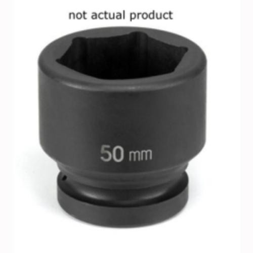 Grey Pneumatic 4043M 1″ Drive 6 Point Metric Impact Socket 43mm