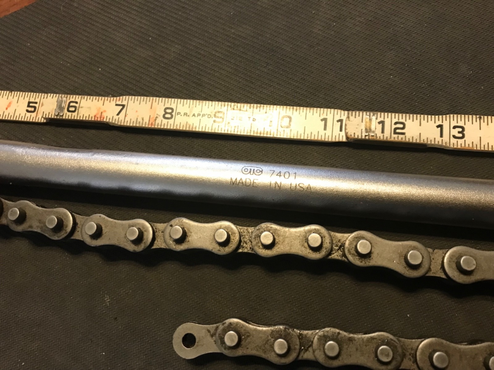 OTC Tools Heavy Duty Ratcheting Chain Wrench 7401 24″ Chain / 19″ Handle