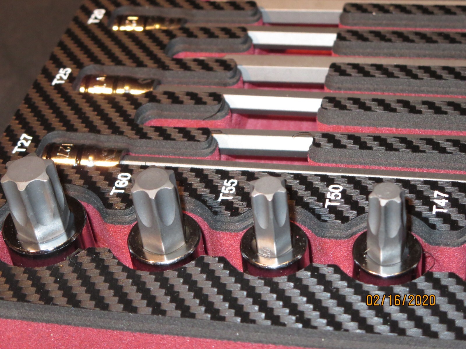 MATCO 1/4″3/8″ and 1/2″dr. 26 Pc. Torx SET 8T thru 60T NEW w/form fit tray