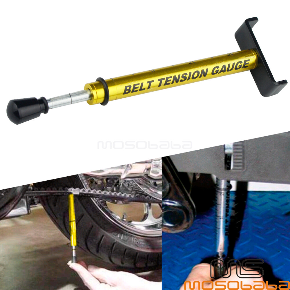 Belt Tension Gauge Tool Adjustable All Belt Driver Bikes Fits Harley Touring