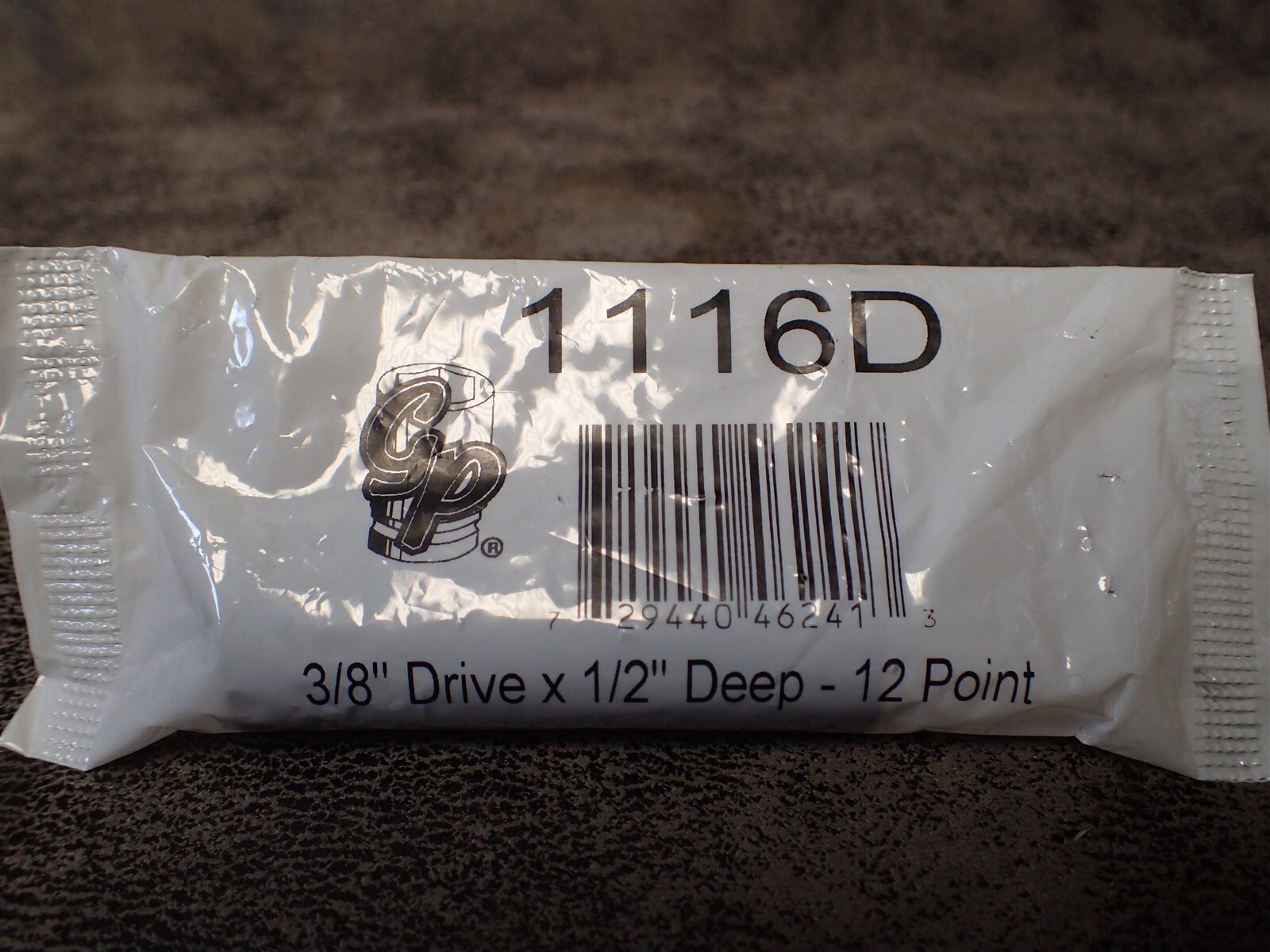 1116D GREY PNEUMATIC 3/8″ Drive x 1/2″ Deep Length Impact Socket 12-Point (BN64)