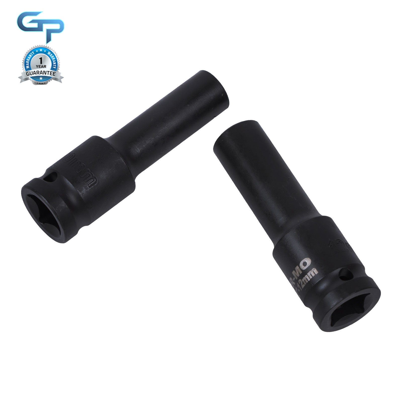 35Pcs 1/2″ Inch Deep Impact Socket Set Drive Metric Garage Sae 8mm-32mm
