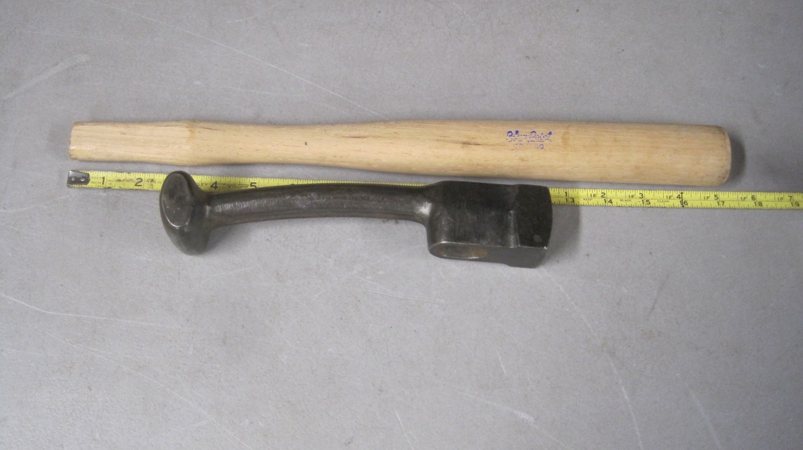 VINTAGE PLOMB AUTO BODY HAMMER # 1416 VERY HARD TO FIND XINT