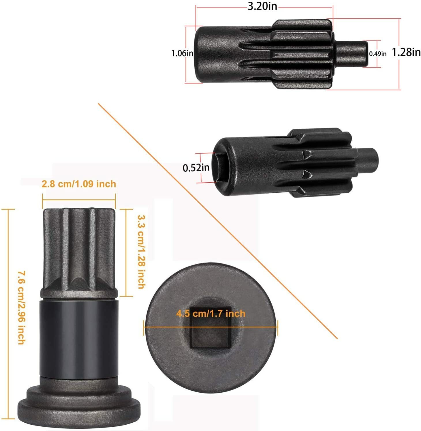 Engine Barring Rotating Tool for Cummins & Engine Barring Tool MX 13 for Paccar