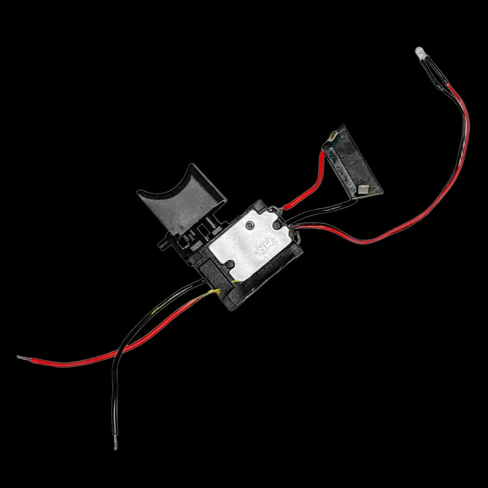 LED-Equipped 12V Drill Switch Replacement for Style Lithium Cordless Drills
