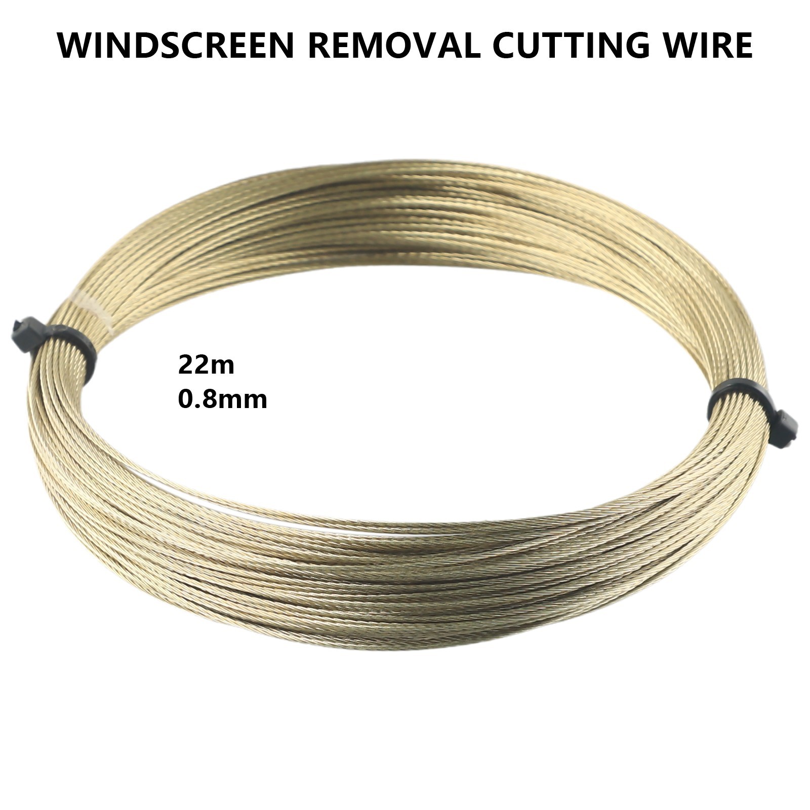 Windshield Cutting Braiding 0.8mm 22m Cut Out For Glass Cutting Gold Roll Line