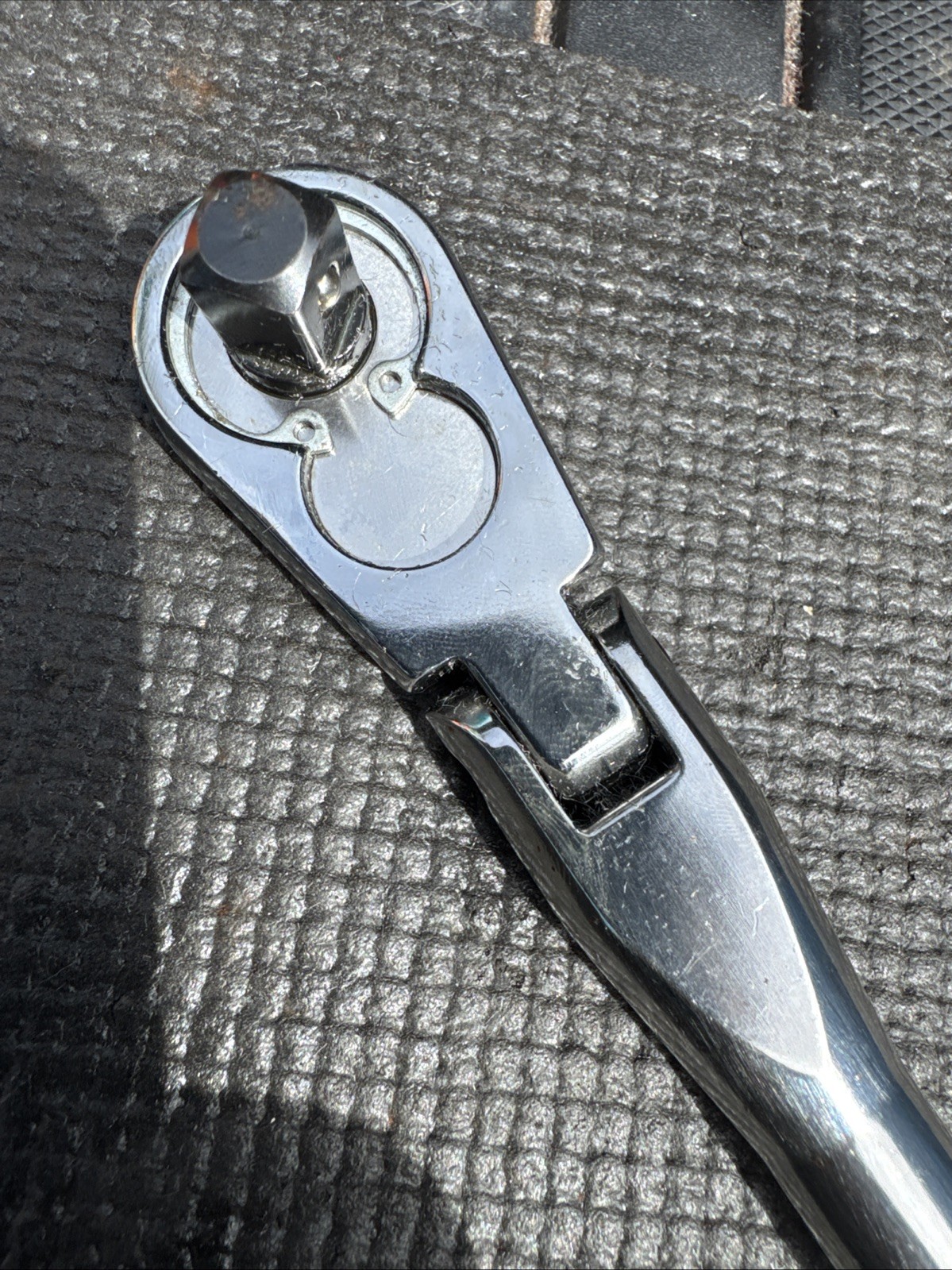 Sears Craftsman 12″ Flex Head Ratchet 3/8″ Drive Black 44836 Stickered USA Nos