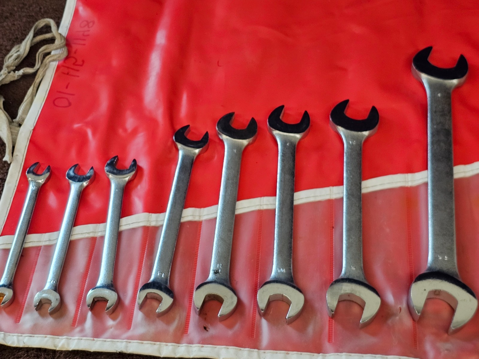 11 Pro America Double Opened Ended End Wrench Set Metric 6MM 32mm USA