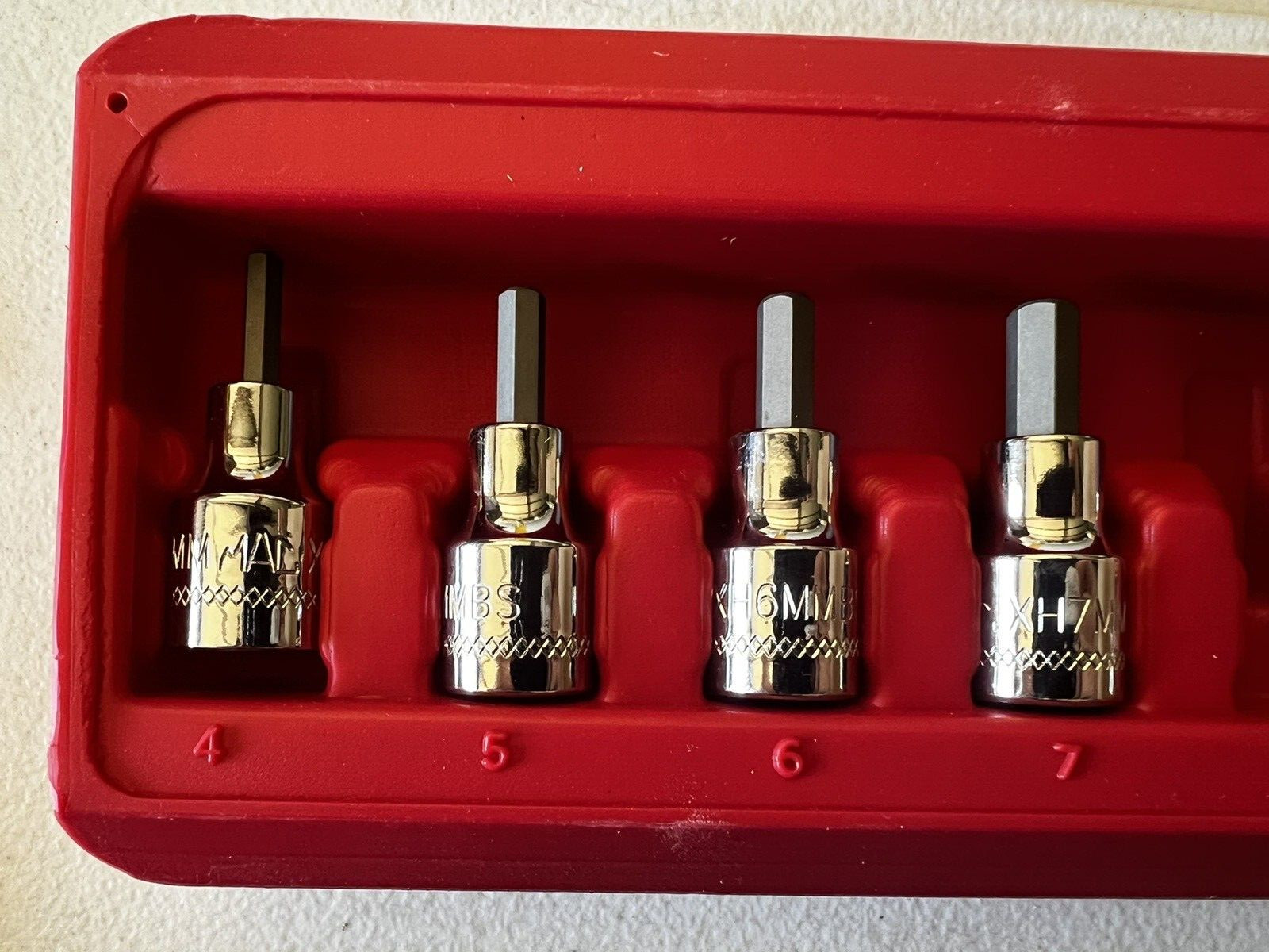 Mac Tools 6 pc 3/8″ Drive Metric Short Hex Driver Set – SXMAS7PT
