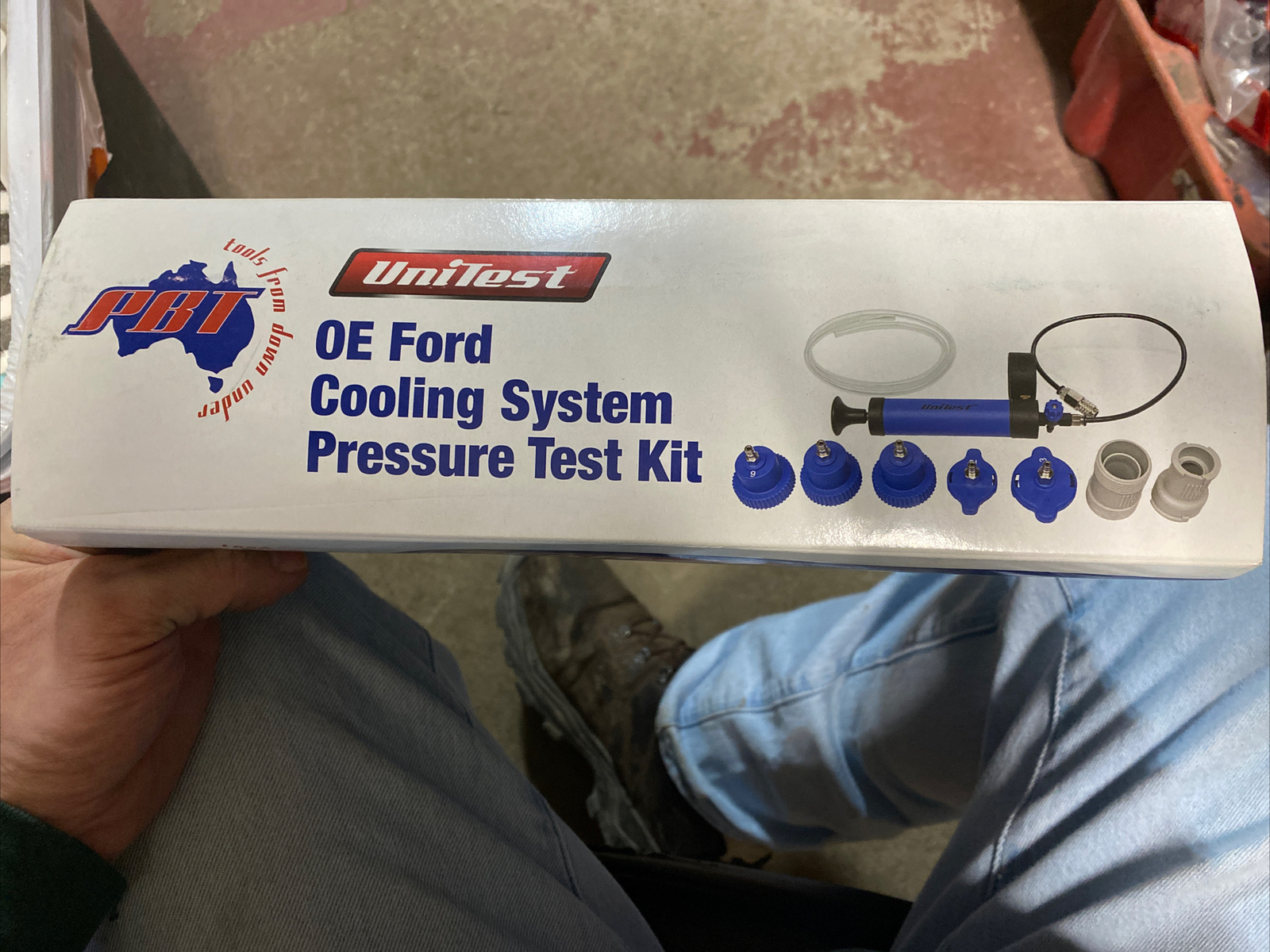 Private Brand, OE Ford Cooling System Pressure Test Kit, Part #PBT71520 – NEW