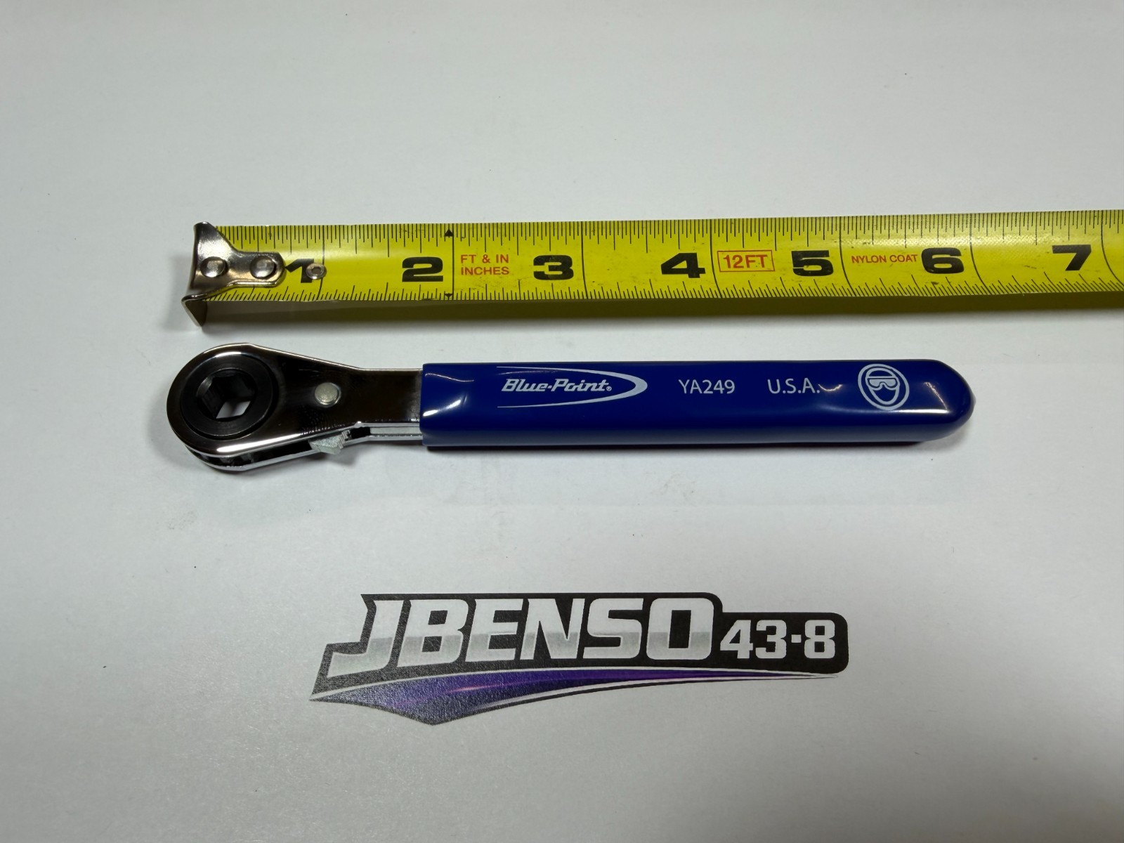 Blue-Point Tools USA NEW 5/16″ Hex Battery Terminal Ratcheting Box Wrench YA249