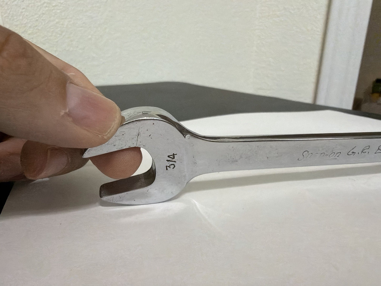 Snap-on Tools USA OEX240 3/4” 12Pt Point Combination Wrench 6 3/4” Long