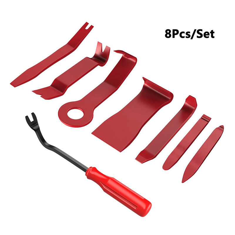 8Pcs/Set Trim Removal Pry Tool Kit for Car Radio Door Panel Fastener Dashboard