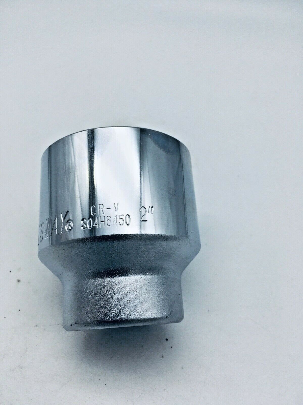 Jonnesway Tools 3/4 Drive 2” Socket 12 Point CRV S04H6450