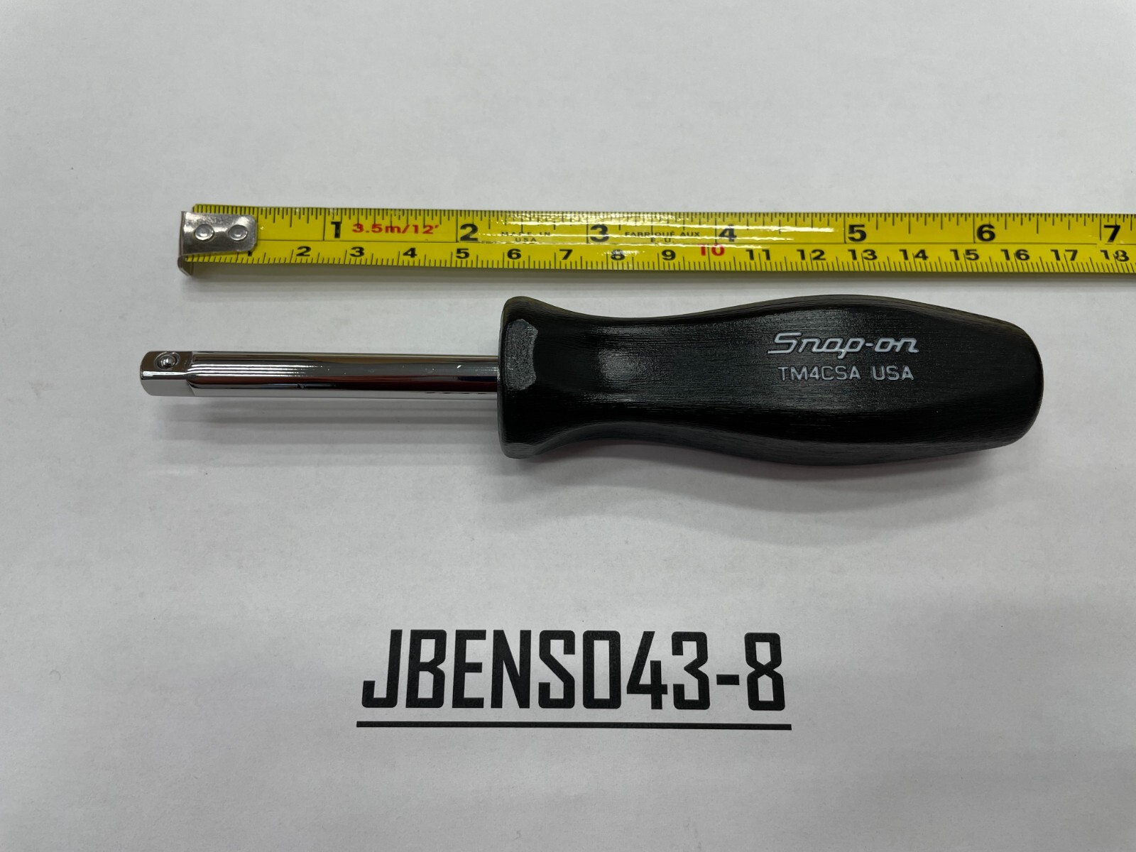 Snap-on Tools USA NEW BLACK Hard Handle 1/4″ Standard Shank Driver TM4CSA
