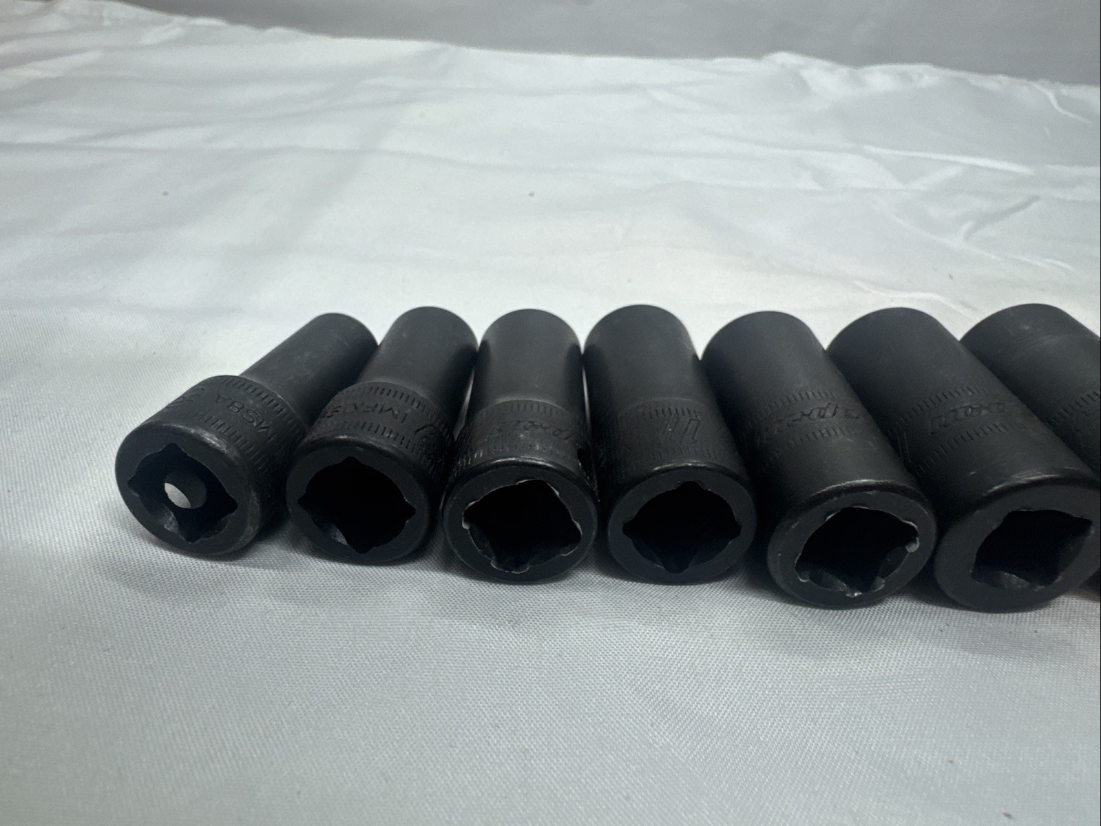 Snap-On 12PC 3/8″ Drive 6PT Metric Deep Impact Socket Set (8-16mm) USA🇺🇸