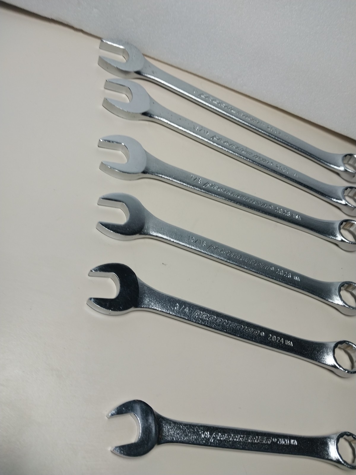 6 Pieces Combination Wrenches proamerica 6 Pieces 1″ /15/16 /7/8 /13/163/4/5/8