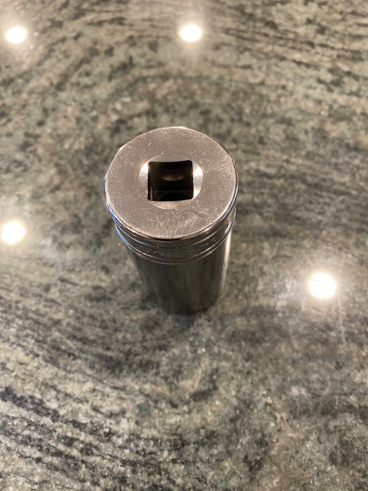 Snap-on ts381 1/2″ drive 1-3/16” sae deep 6 point chrome socket