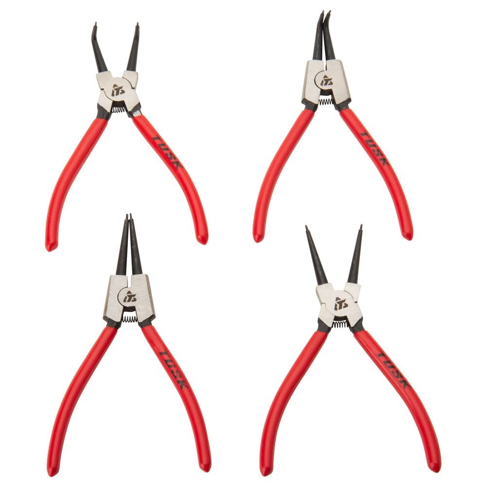 Tusk BGCP4PCS Heavy Duty Snap Ring/Circlip Plier Set