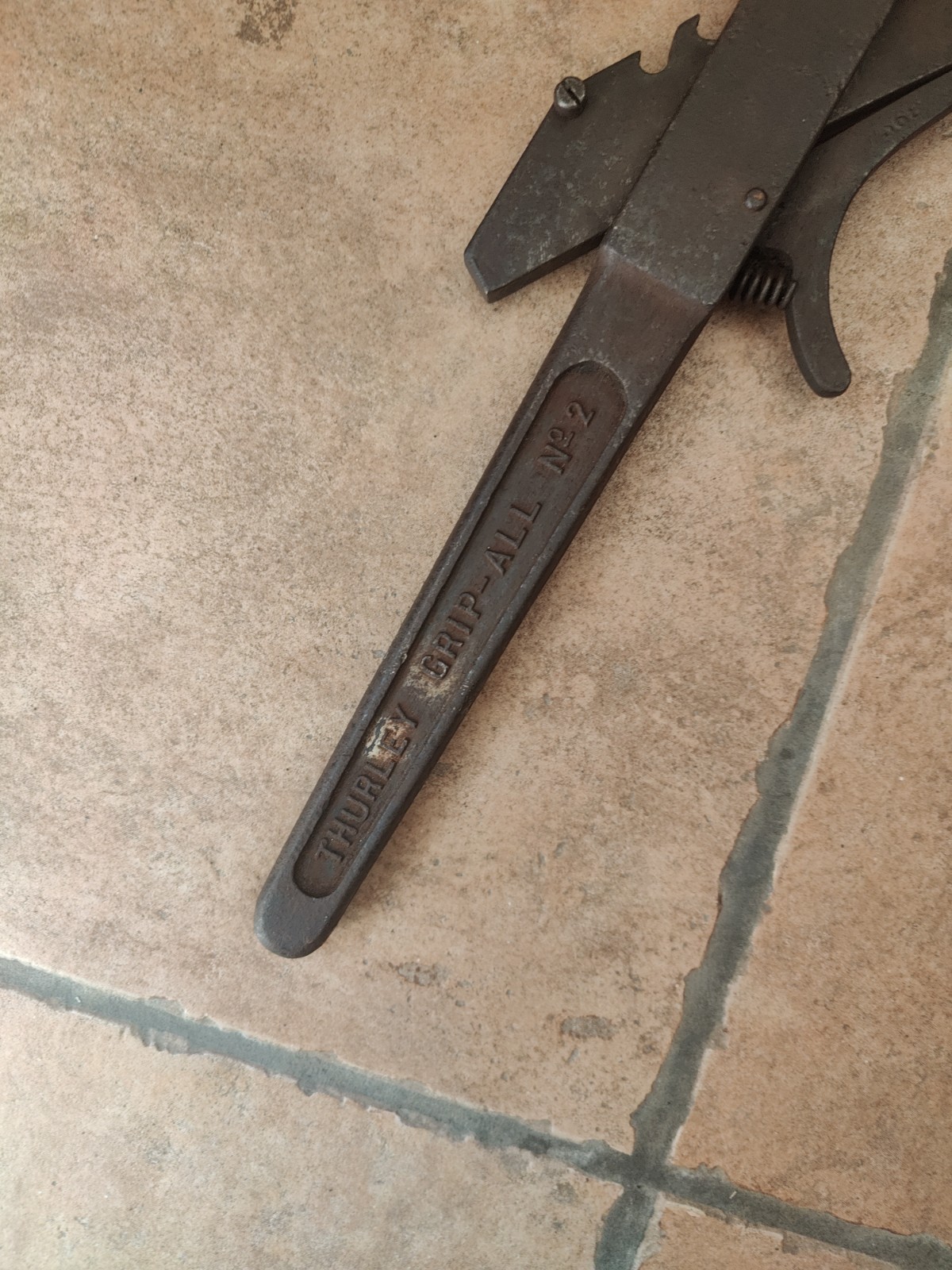 Thurley Grip-All Wrench No.2, Like Stilson Stilsons 14 Inch