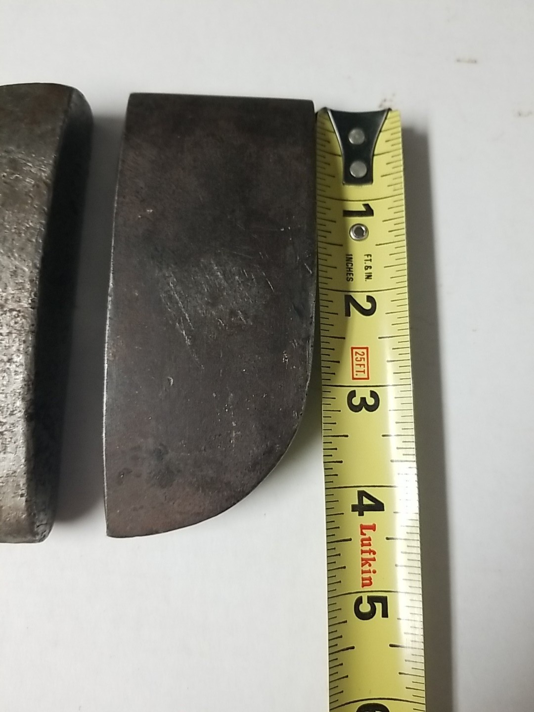2 Vtg Auto Body Anvil Dollies Repair Tools 4 Lbs 7 Oz Total
