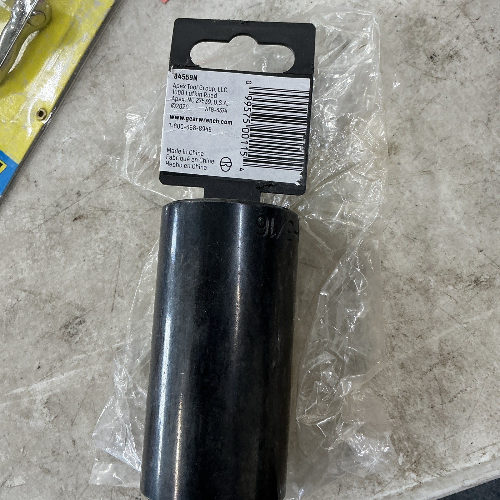 GEARWRENCH 84559 1/2″ Drive 6 Point Deep Impact SAE Socket 1-3/16″