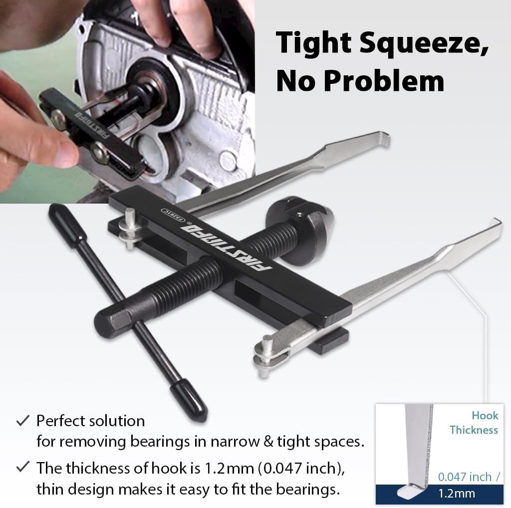 Efficient Crank Seal Remover Tool – Patented Design with Oil Seal Compatibility