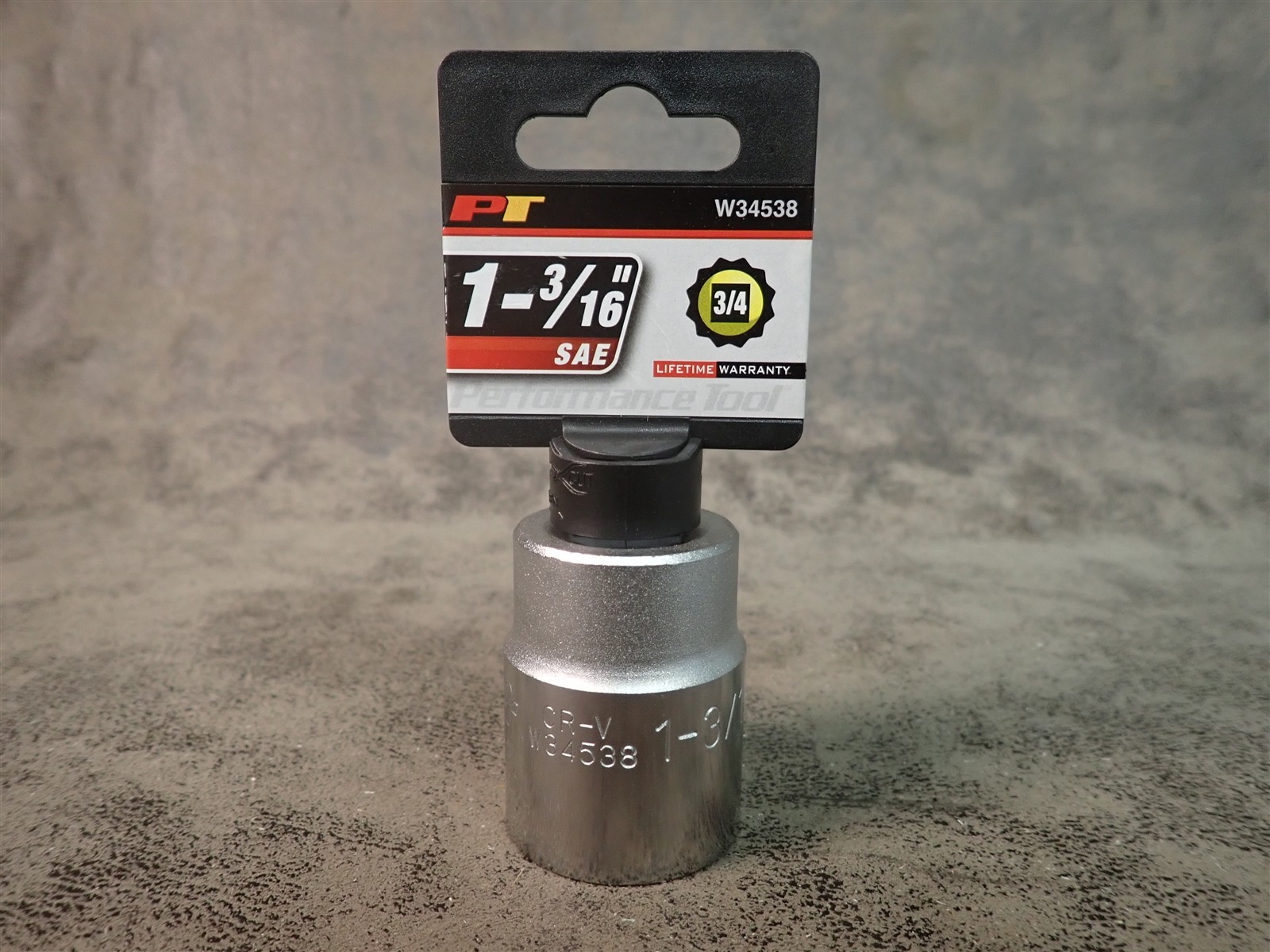 New Performance Tool W34538 SAE 1-3/16″ 12 Point 3/4″ Drive Socket (BN482)