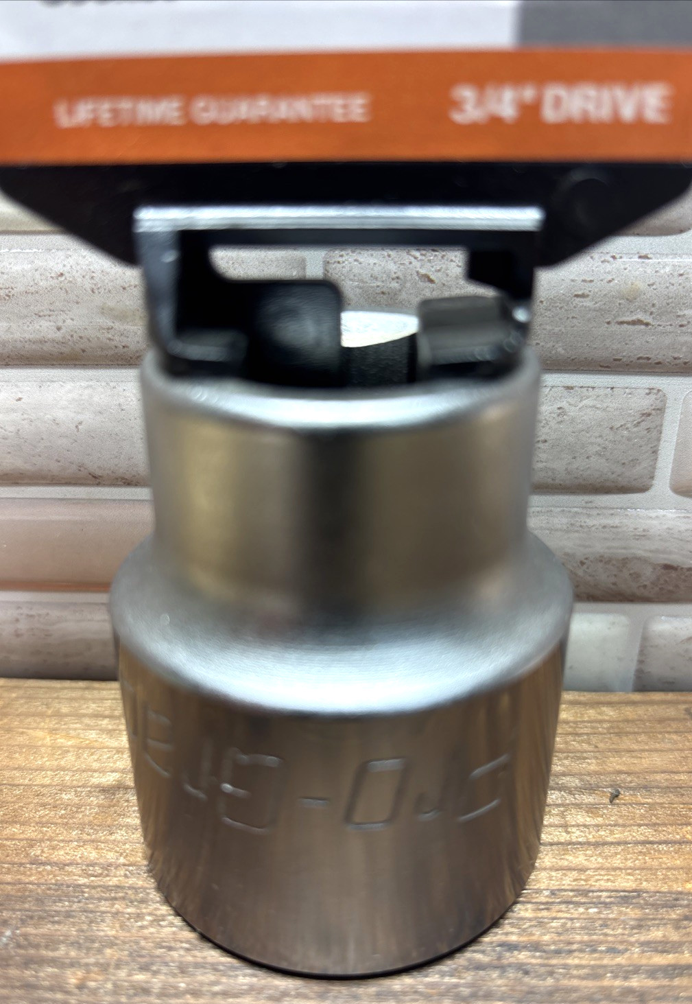 1-5/16″ Pro-Grade 3/4″ Drive 12-Point CR-V Socket, 16208, New, Free US Ship