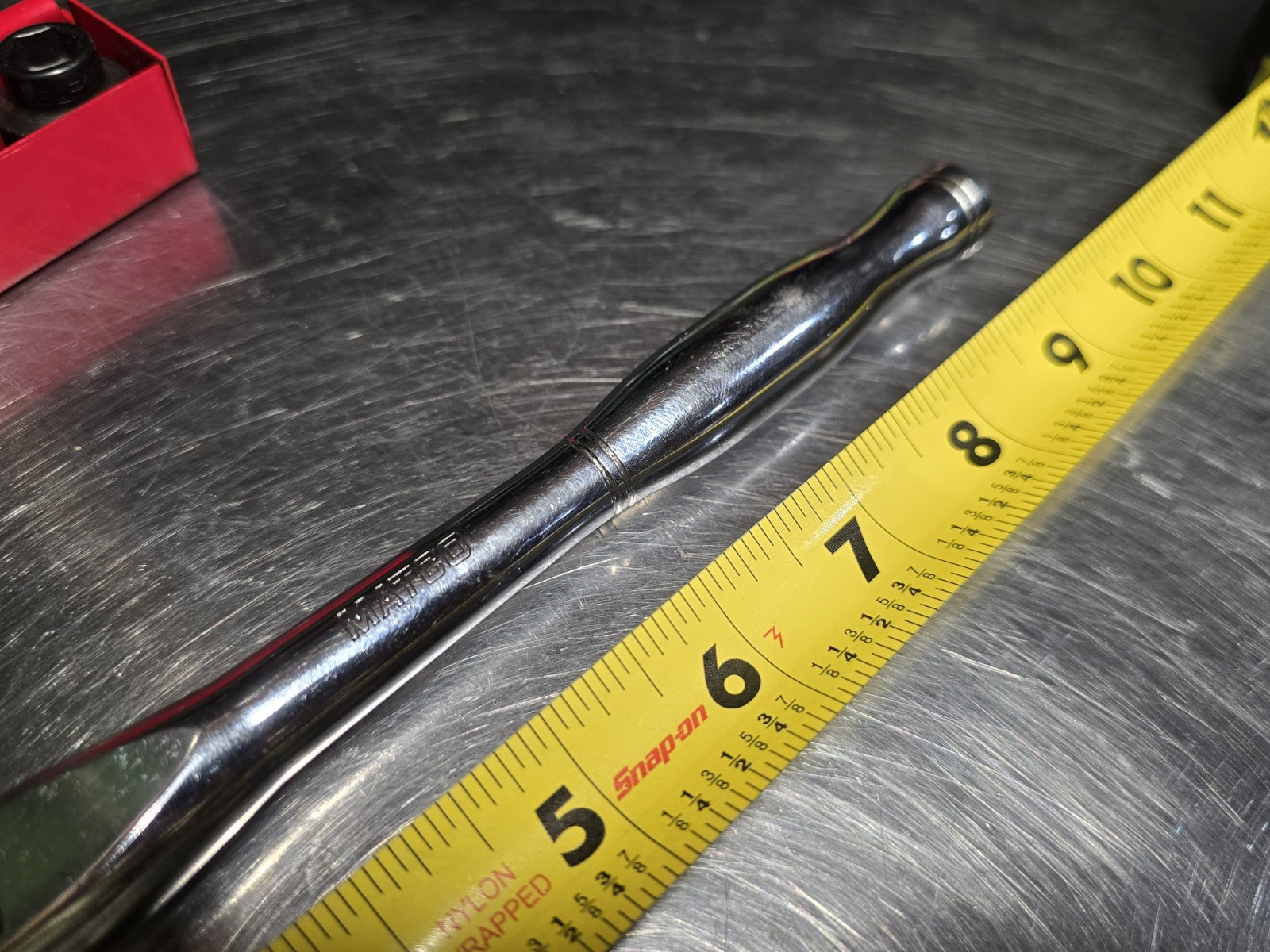 MATCO TOOLS MILTARY PASSTHTOUGH RATCHET AND SOCKET SET SAE. BIT DRIVER INCLUDED