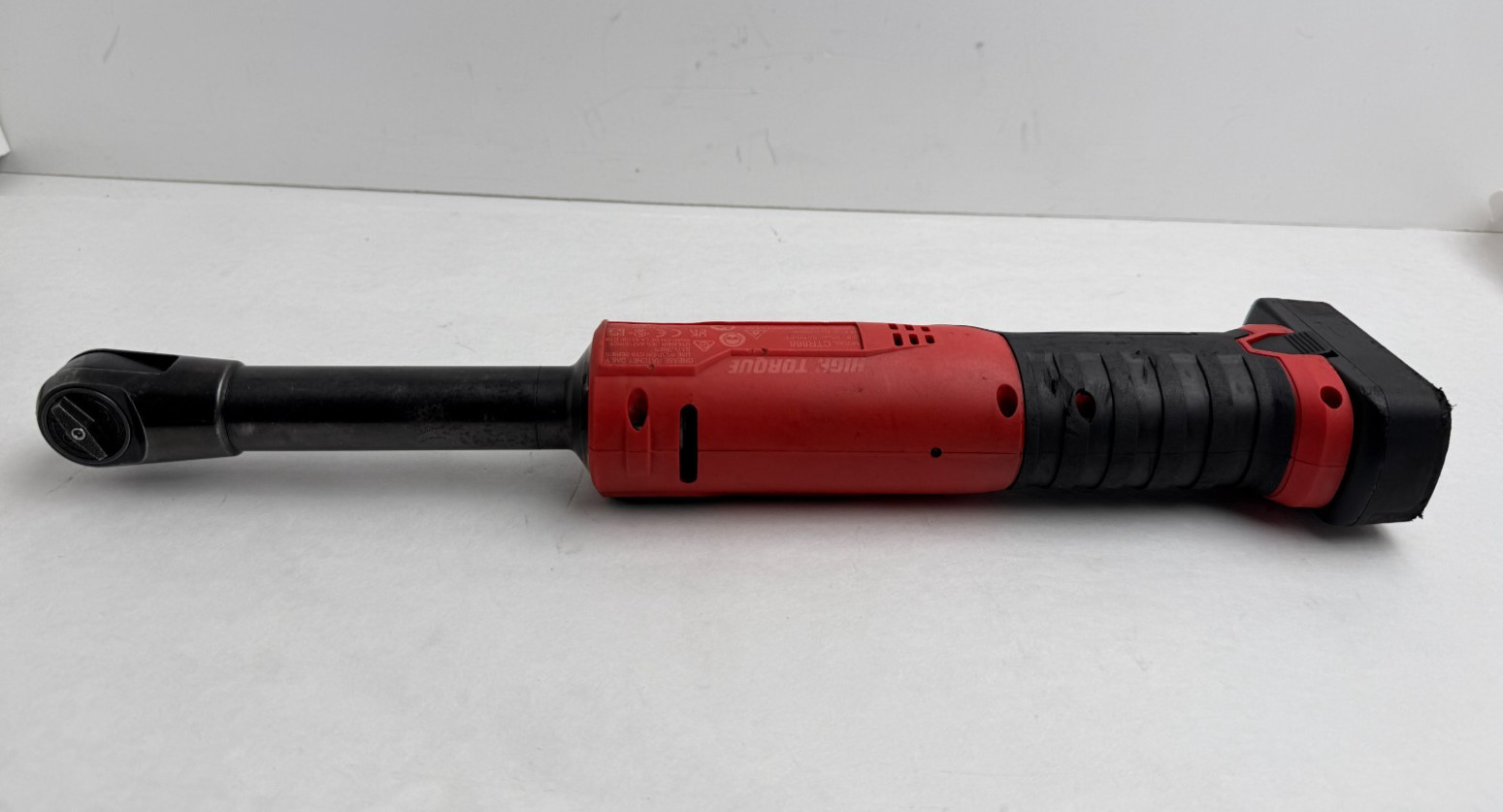 Snap on Tools CTR868 14.4V 3/8″ Long Neck High Torque Brushless Ratchet w/ Batt