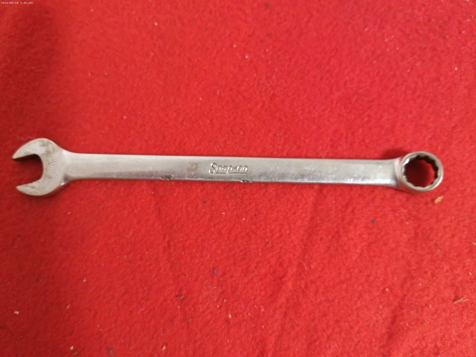 Snap On 12mm Combination 12 Point Wrench OEXM120 USA long 7-1/4»