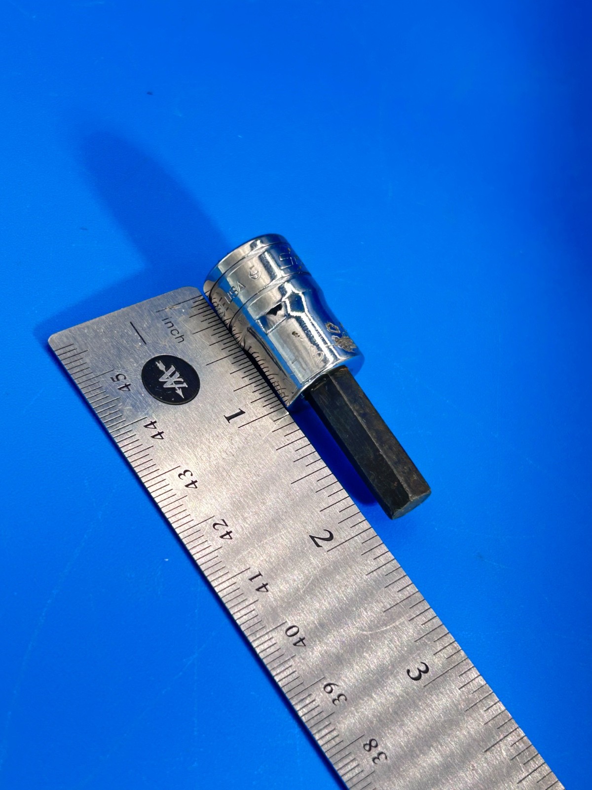 Snap-on Hex Bit Socket 3/8” Drive 5/16” SAE FA10E USA J-9-9