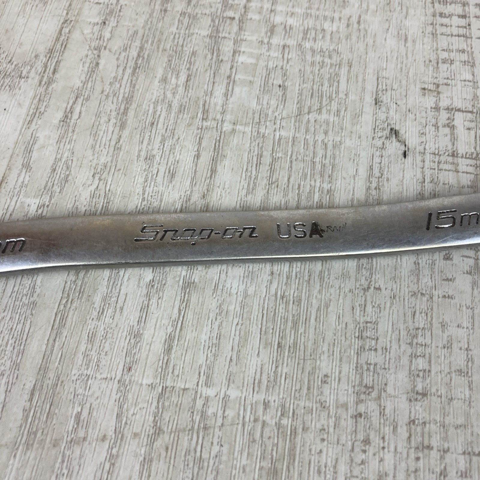 Snap On SOEXM15 15mm flank drive plus combination spanner Damaged
