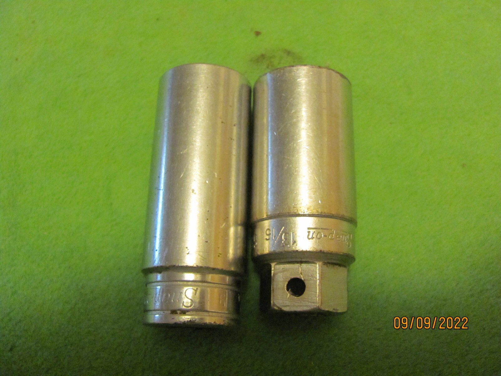 Lot of 2 Snap-on Deep Sockets.