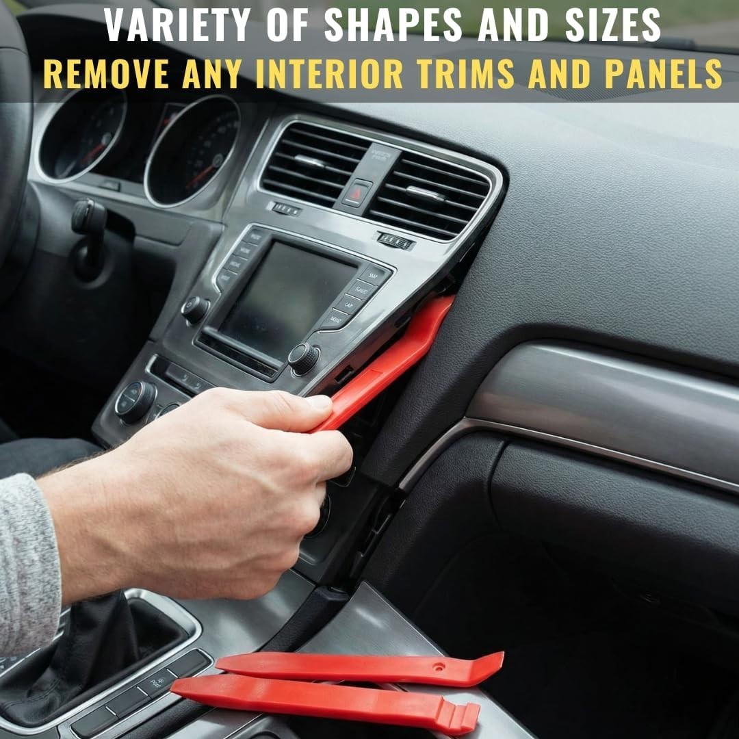 Auto Trim Removal Kit 8Pcs Plastic Pry Tools for Car Interior Panels Dash