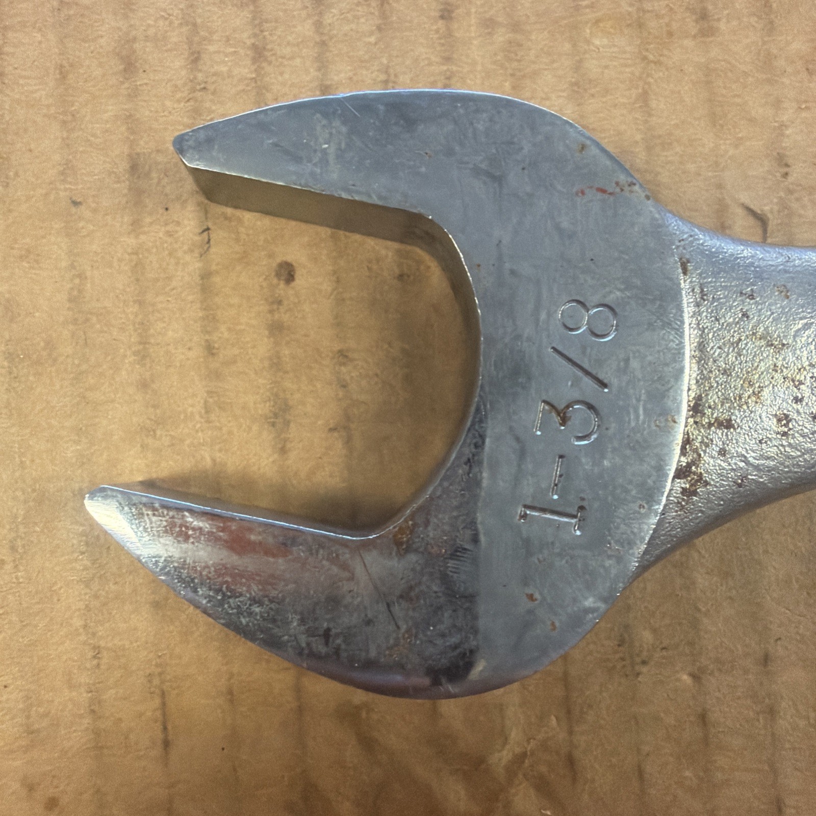 (F3826) Craftsman VV-44588 1-3/8″ x 1-7/16″ Double Open End Wrench Forged In USA