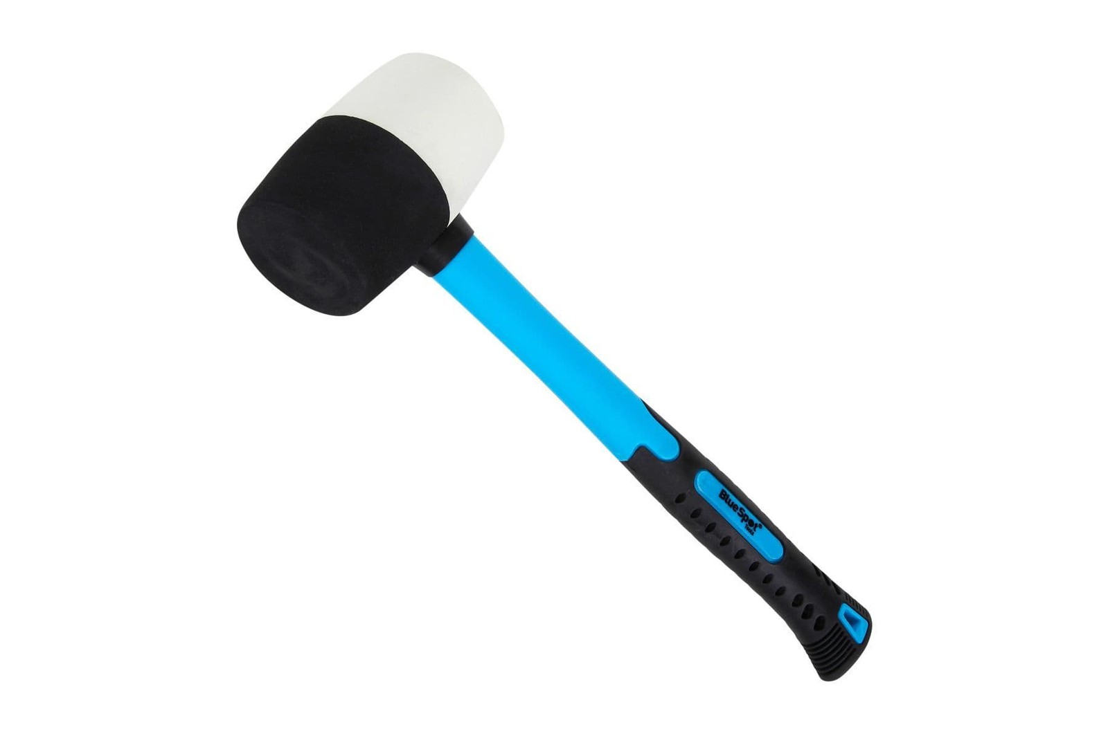 Blue Spot 26534 Fibreglass Black & White Rubber Mallet 16oz (450g)