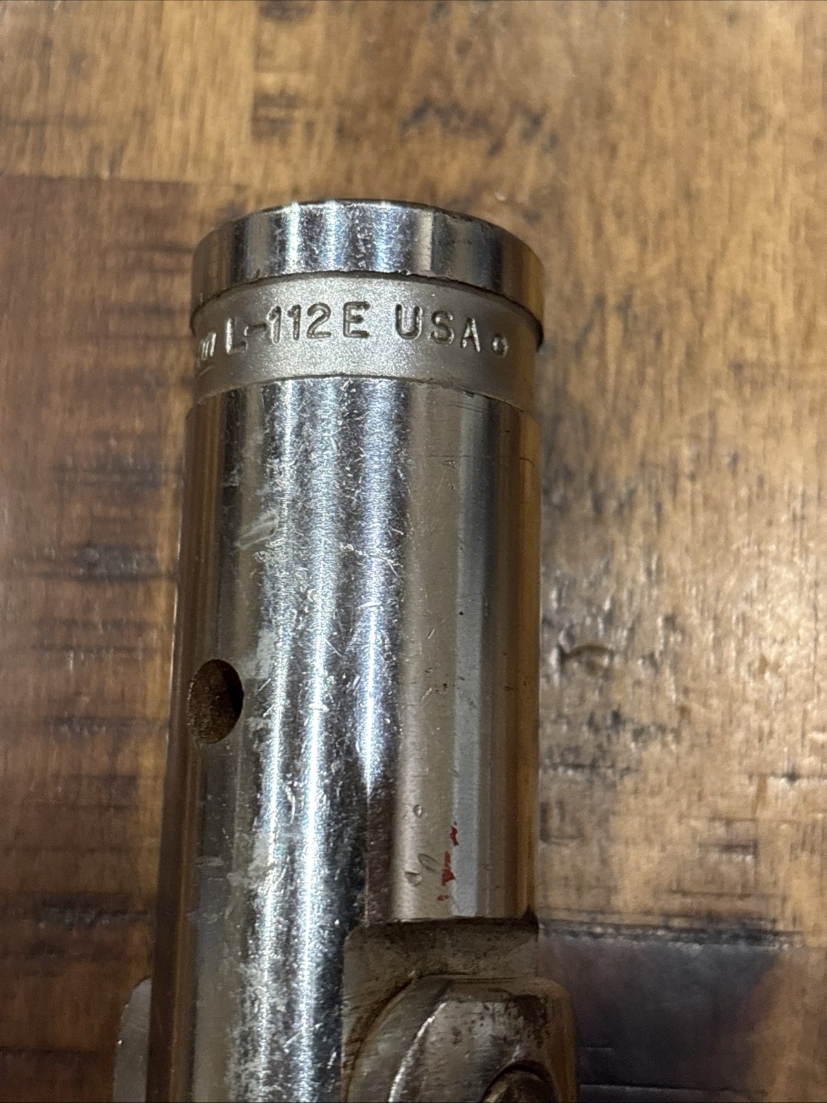 Snap-On Tools L-112E 3/4″ Drive Breaker Bar Ratchet Adapter Swivel Flex Head USA