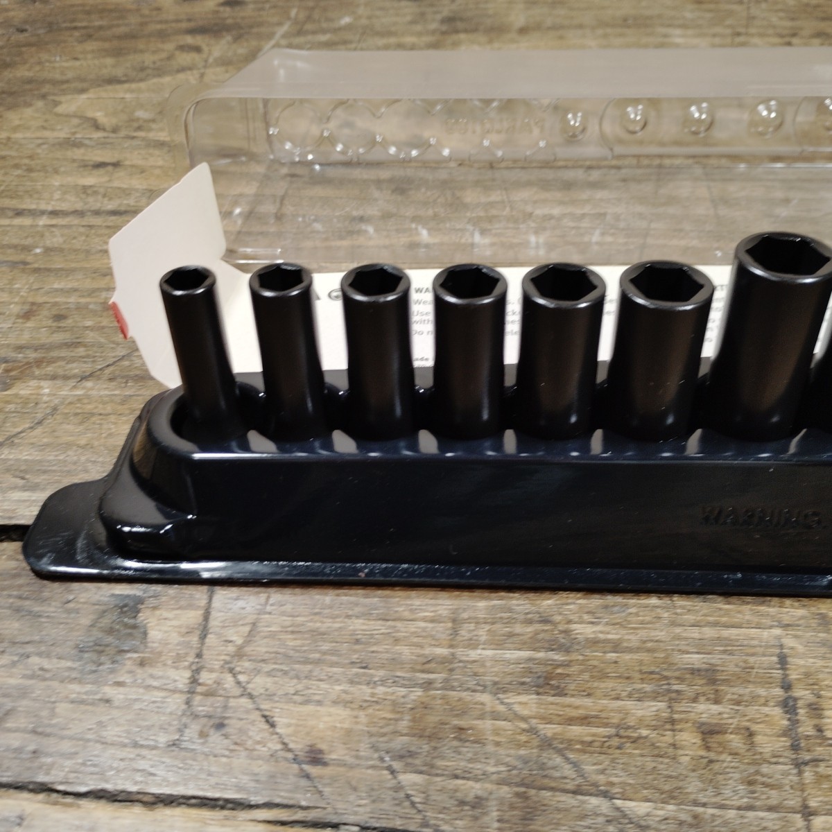 Snap-On 214SIMFMYA Deep Impact Socket Set 3/8″ 8-19mm 21mm 24mm NEVER USED