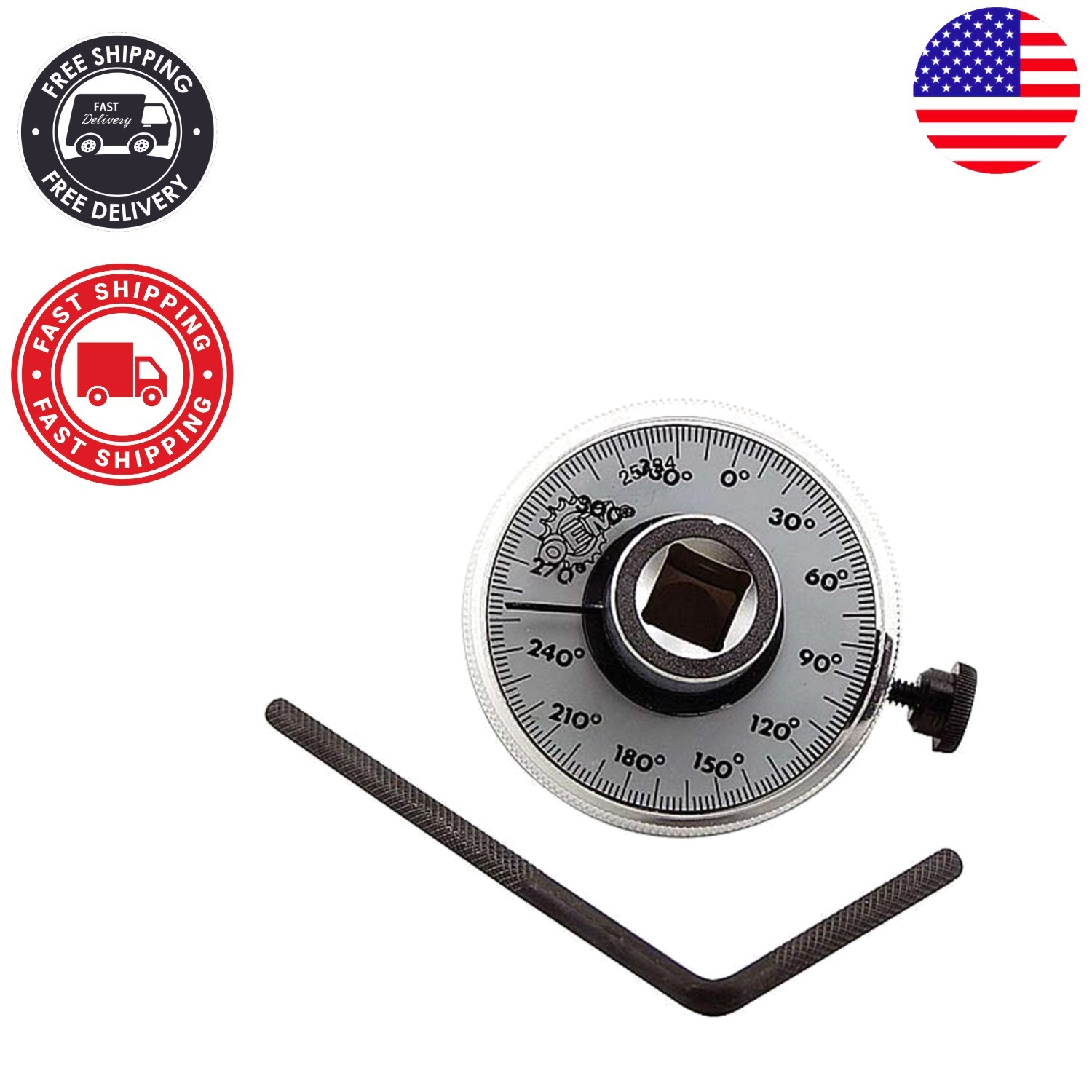 Mechanical 1/2 Inch Torque Angle Gauge for Accurate Angular Tightening