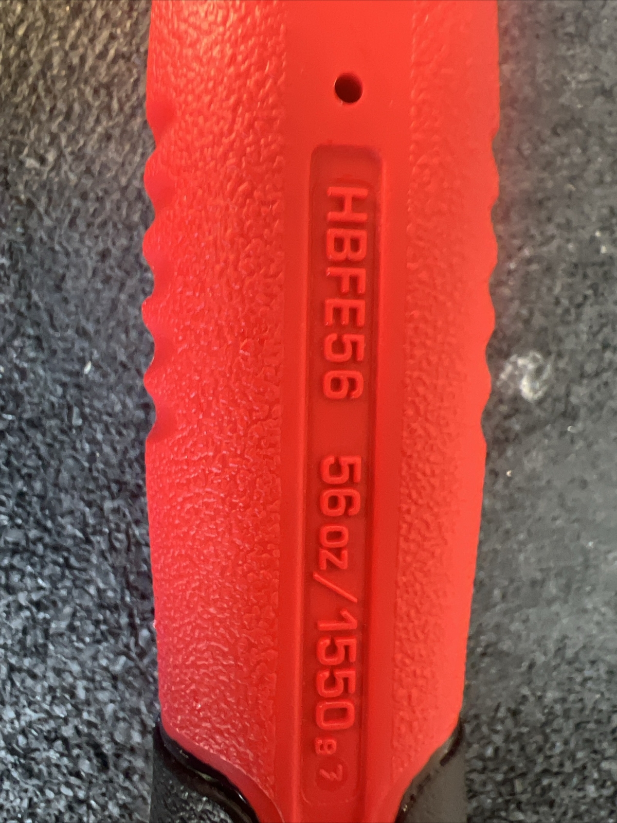 For SNAP ON Dead Blow Hammer Soft Grip Red 1550G HBFE56 56 OZ New