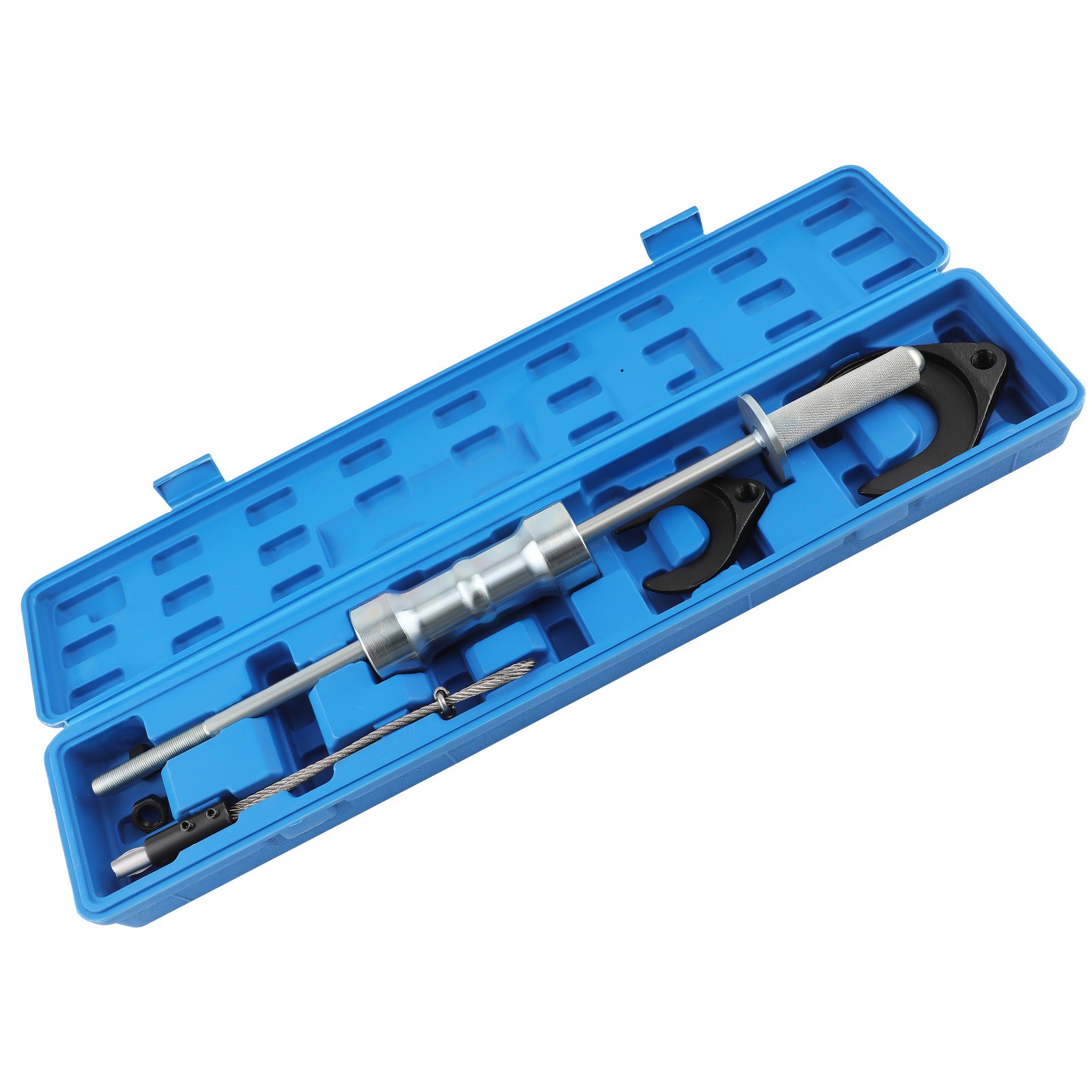 Inner CV Joint Puller Long Inner Axle Slide Hammer Removal Tool Silver＋Black