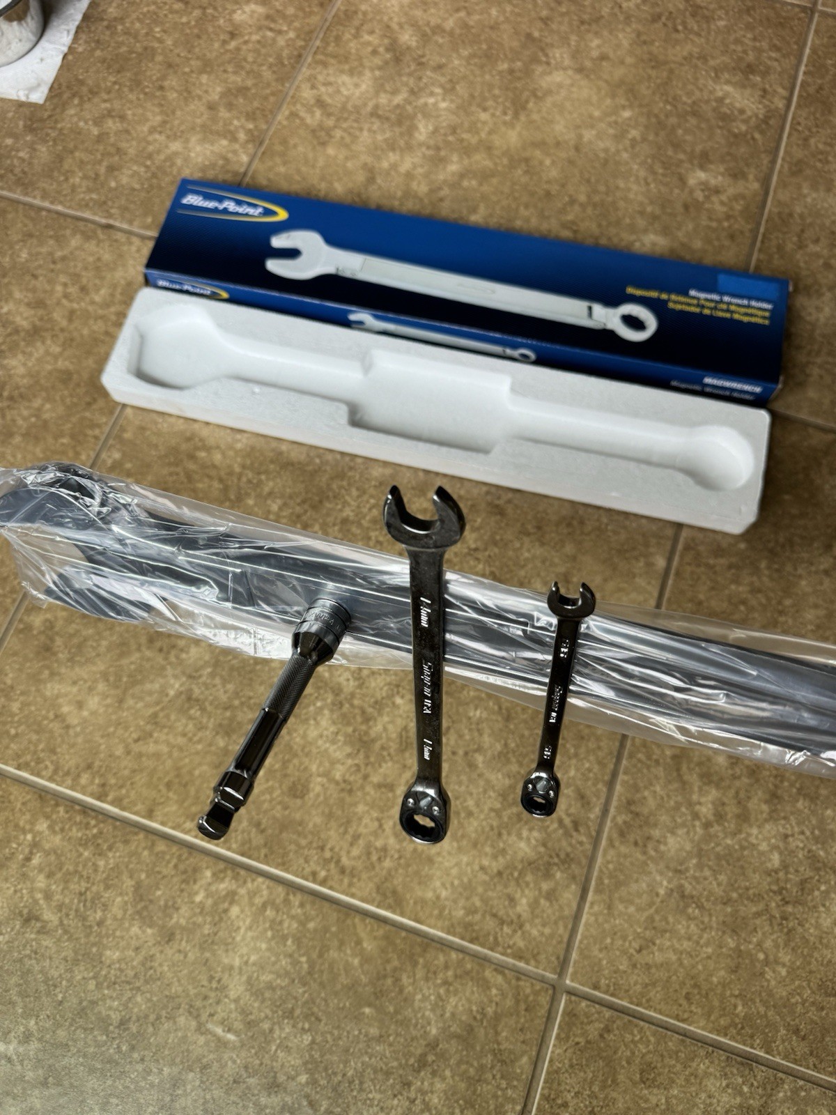🟢🔵 NEW Blue-Point by Snap-On GIANT 20” MAGNETIC FLEX HEAD WRENCH TOOL HOLDER