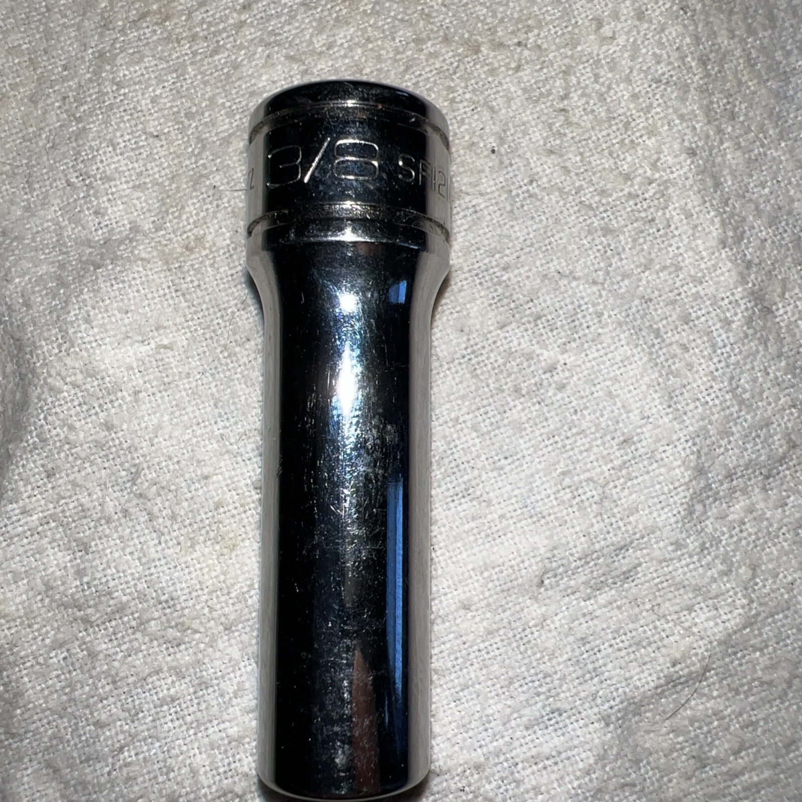 Snap-on Tools USA SF121 3/8″ Drive 12-POINT SAE 3/8” DEEP Chrome Socket