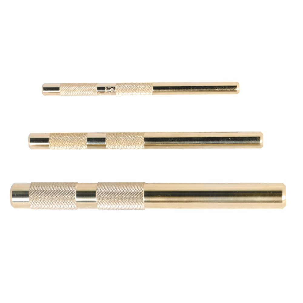 Wansgo 3 Pcs Brass Drift Punch Set 3/8″ to 3/4″ Replace For 61360