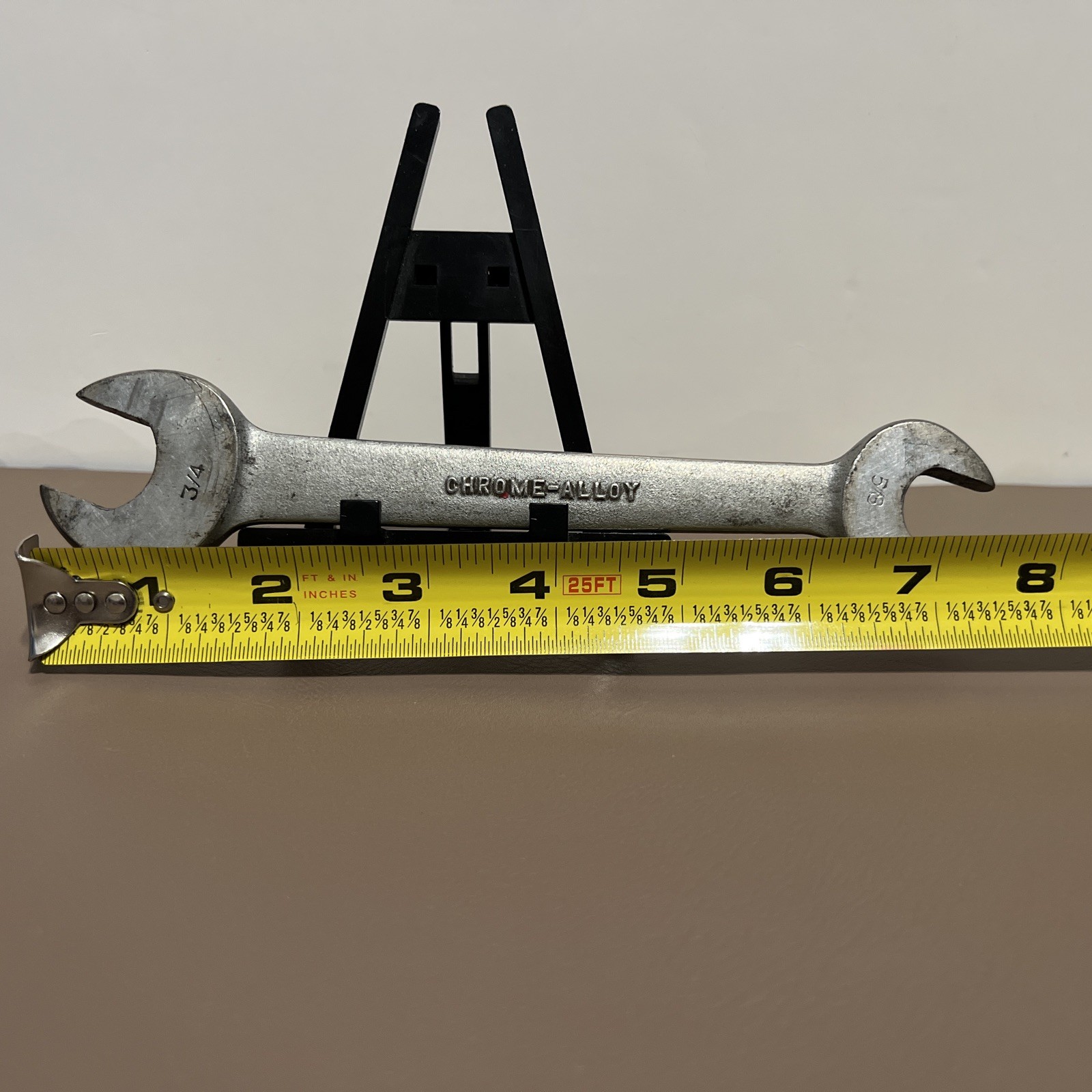 Open End Wrench 3/4 X 5/8 Williams Forged In USA THE “SUPERRENCH” 1729