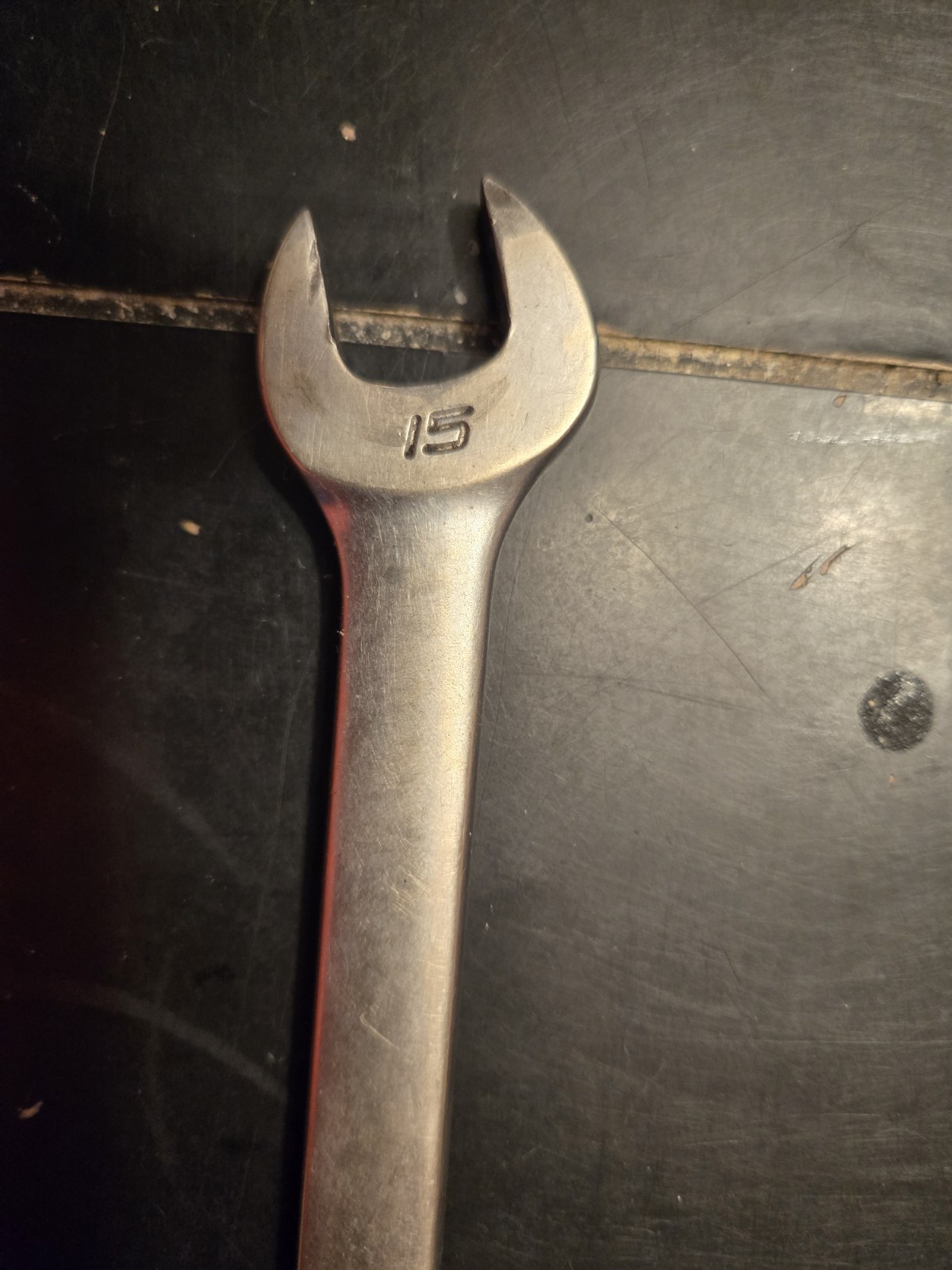 Snap-on Tools OEXM150A 15mm Open End Combination Wrench 12 Point USA
