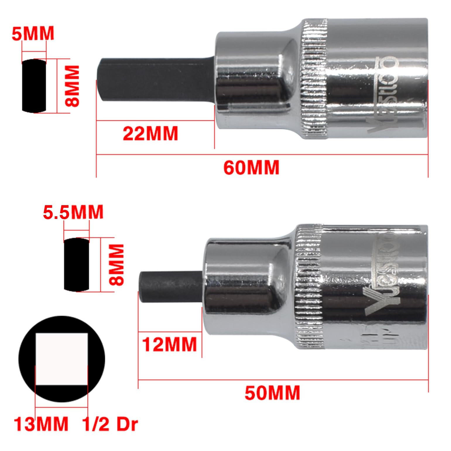 Yuesstloo 2Pcs Suspension Strut Spreader Socket Tool, Compatible with Audi…